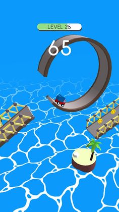 Risky Rider : Extreme Car Brid - Screenshot 2