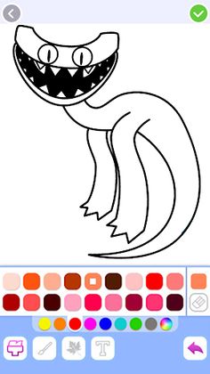 Rainbow Friends 2 Coloring Art - Screenshot 2