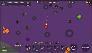 Zombie Battle Royale : 2D Towe - Screenshot 2