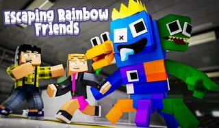 Rainbow Friends Room Escape - Screenshot 1