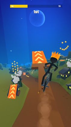 Stickman Riders - Screenshot 1