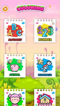 Anime Coloring Book for Kids - Screenshot 2