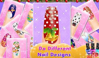 Christmas Nail Art Salon Games - Screenshot 2