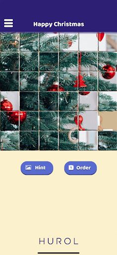 Happy Christmas Sliding Puzzle - Screenshot 4