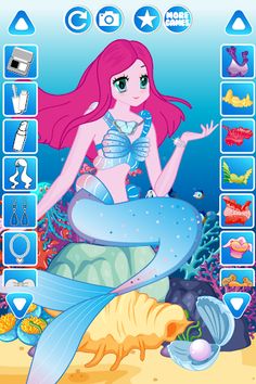 Mermaid Dress Up Game - Screenshot 2