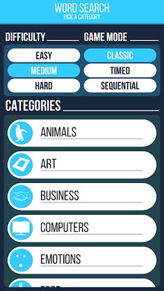 SpareTime™ Wordy Search™ Pro - Screenshot 1