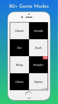 White Tiles:Piano Game - Screenshot 1