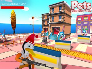 Shooting Pets Sniper - 3D Gun - Screenshot 2
