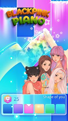 BLACKPINK Music Piano Tiles - Screenshot 2