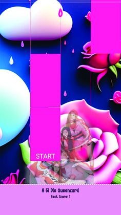 Gidle - Queencard Piano Game - Screenshot 3