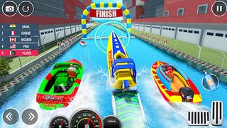 Jet Ski Speed Boat Stunts Race - Screenshot 1