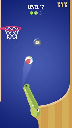 Flipper Dunk - Screenshot 1