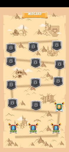 Tic Tac Toe glow Advanced - Screenshot 1