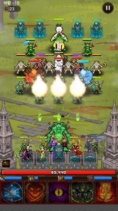 라스트 서머너 : 타워 디펜스 RPG - Screenshot 3