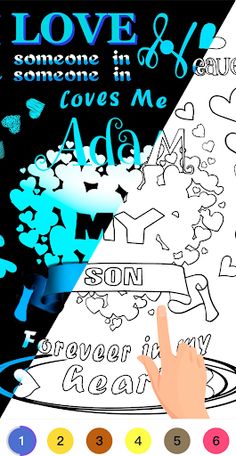 Love Text for family：Color Mas - Screenshot 4