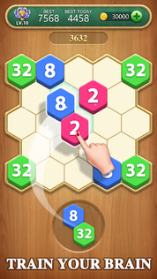 Hexa Block Puzzle - Merge! - Screenshot 1