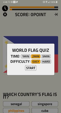 World Flag (Flag Quiz) - Screenshot 1