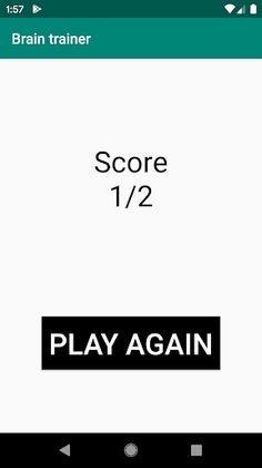 Brain trainer - Screenshot 4