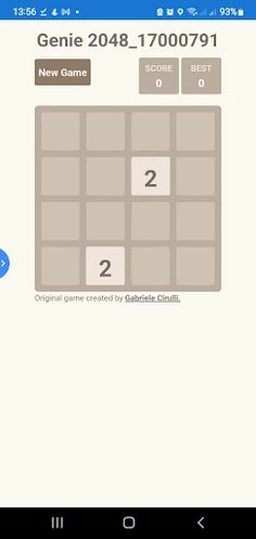Genie 2048 - Screenshot 1
