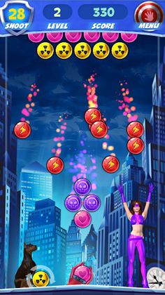 Bubble Girl Superhero - Screenshot 4