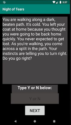 Night of Tears - Screenshot 2