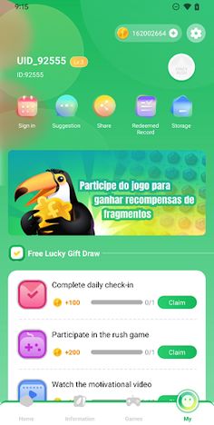 Fancy Rush-Games & Rewards - Screenshot 2