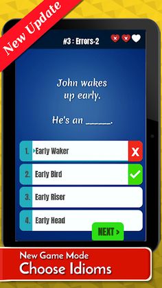 Funny Idioms and Phrases Quiz - Screenshot 4