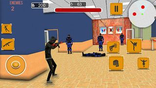 Armed Bank Heist Robbery Games - Screenshot 1