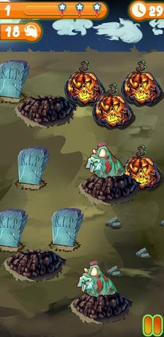 Punch a mole! Halloween Editio - Screenshot 3