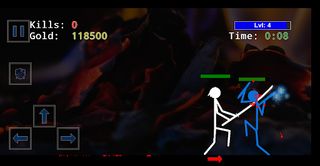 Stickman Physics Battle Arena - Screenshot 2