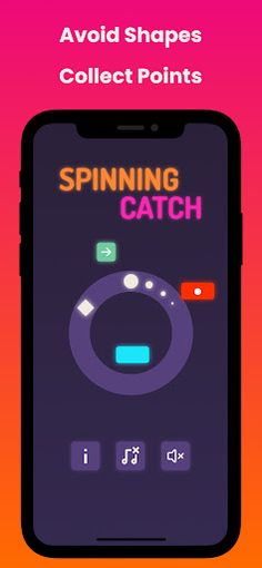 Spinning Catch | color, shapes - Screenshot 1