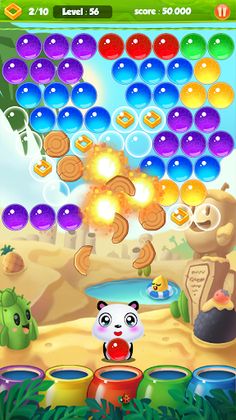 Pet Bubble Pop Puzzle - Screenshot 2