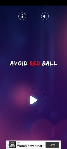 Avoid Red Ball - Screenshot 1