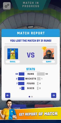 Cricket Paper: Idle Sport Game - Screenshot 2