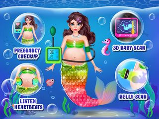 Baby Mermaid Games for Girls - Screenshot 3