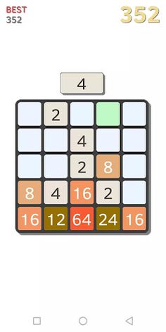 2048 Falling Numbers - Screenshot 4