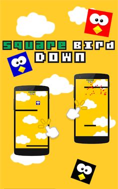 Square Bird Down - Screenshot 2