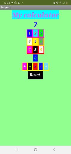 My Calculator - Screenshot 1