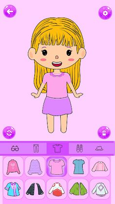 DIY Fashion Paper Doll Dressup - Screenshot 2