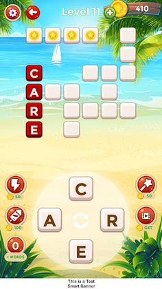 Beach Word Puzzle - Screenshot 3