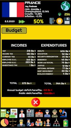 Nation Simulator 3 - Screenshot 4