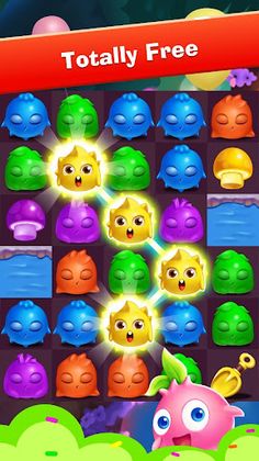Monster pop pet: match 3 - Screenshot 1