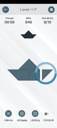The Small T - modern tangram p - Screenshot 2