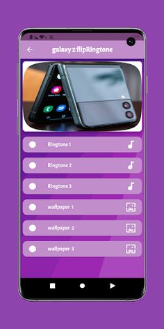 galaxy z flip Ringtone - Screenshot 1