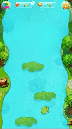 Frog Jump: Jump Over The River - Screenshot 2