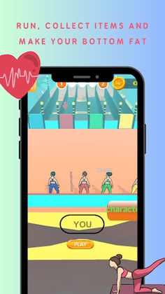 Fat to Fit Race– Body Race 3D - Screenshot 1