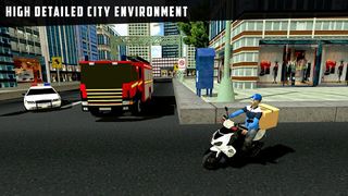 City Courier Delivery Rider - Screenshot 2