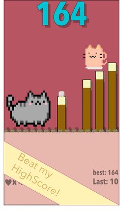 Marshmallow Kawaii Jump - Screenshot 2