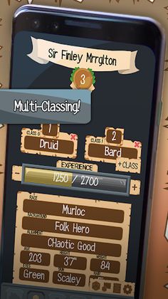 Homebrew Character Sheets - Screenshot 2