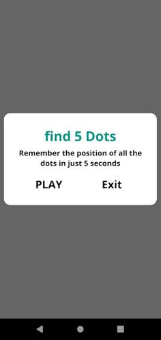 Dots - visual memory training - Screenshot 2